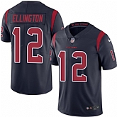 Nike Men & Women & Youth Texans 12 Bruce Ellington Navy Color Rush Limited Jersey,baseball caps,new era cap wholesale,wholesale hats